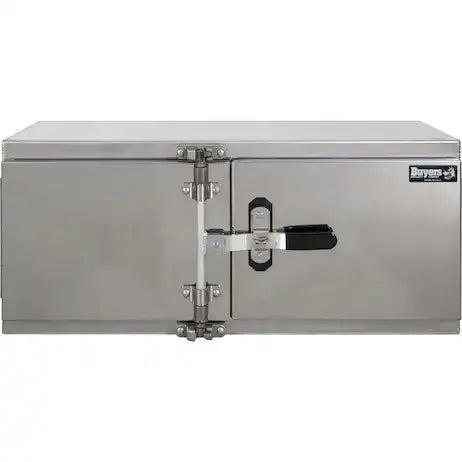 Buyers Products 1763127 Tool Box Underbody Barn Door Polished Aluminum 60 Inch L
