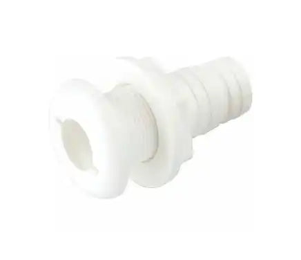 SEA DOG 520770-1 POLYPROPYLENE THRU-HULL WHITE
