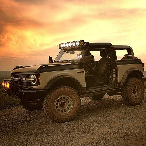 KC HILITE 97160 GRAVITY LED PRO6 WIDE-40 - 2-LIGHT