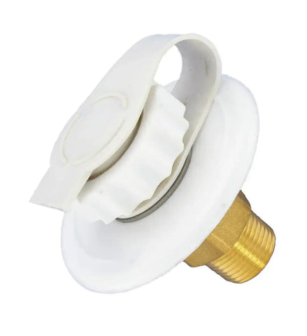 INLET  PLASTIC 2.75' WHT