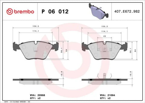 DISC BRAKE PAD SET