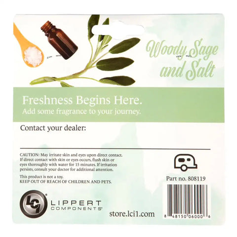 RV AIR FRESHENER - WOODY SAGE AND S