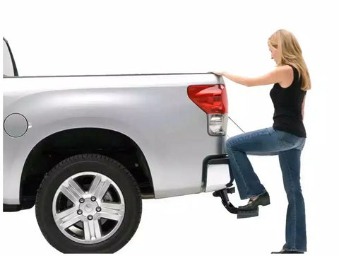 AMP Research 75313-01A - BedStep‚® Rear Bumper Access Black