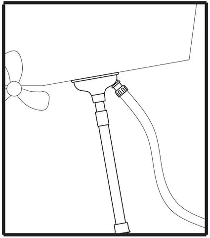 SEA DOG 521550-1 MOTOR FLUSH - INBOARD