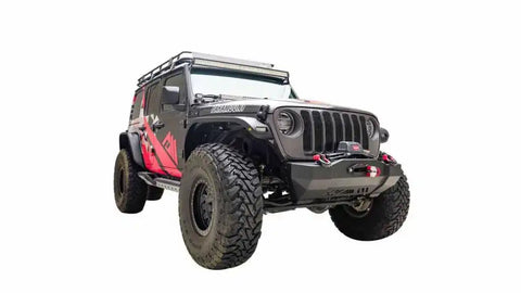 Paramount Automotive 81-20303 - 2007-2022 Jeep Wrangler JK/JL & Gladiator JT Jeep Front Bumpers