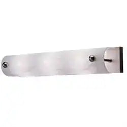 12V 3-BULB SATIN NICKEL & ACYRILIC