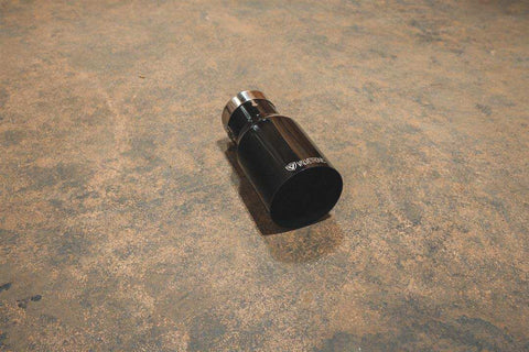 VALVETRONIC VTD.TIP.SW.30.35.BLK BLACK EXHAUST TIP 3-3.5IN