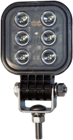 LED WORK LGT SQR PED MNTM  HARDWIRE