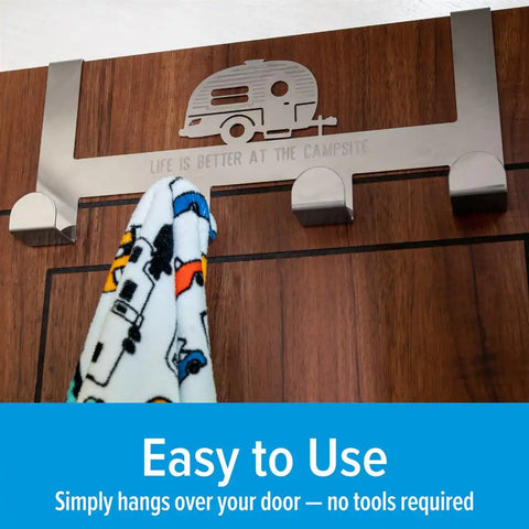 CAMCO 53388 LIBATC-OVER DOOR TOWEL HANGER