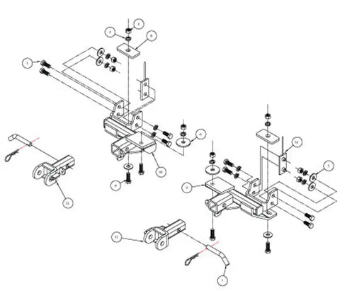 ROADMASTER MX BRACKET KIT
