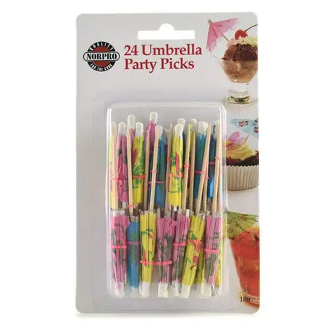 NORPRO 188 UMBRELLA PICKS 24 PCS