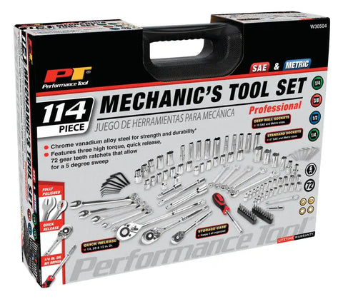 114PC MECHANIC'S TOOL SET