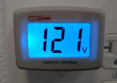 VOLT METER  CARDED