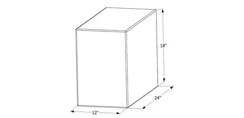 ICON 12454 WT2454 24X18X12 20 GAL.