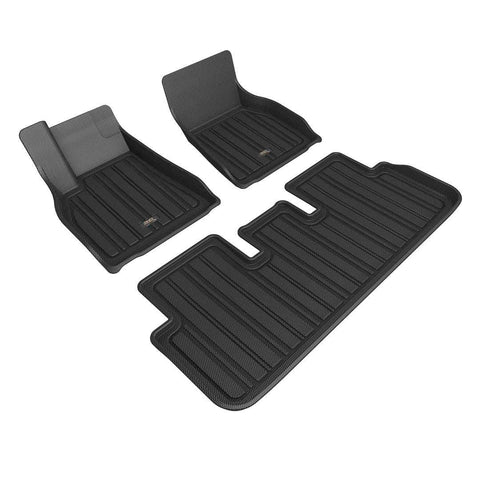 3D MATS/U-AC E1TL03801809 TESLA MODEL S 2021-2024 ELITECT BLA