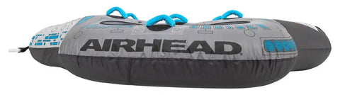 Airhead AHTC-854 Towable Tube 1 To 4 Riders Gray/ Blue Nylon