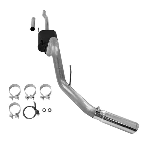 Flowmaster 17403 Exhaust System Kit Force II  Cat Back System Aluminized Steel Wi