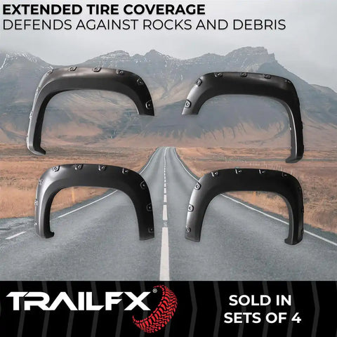 TRAILFX TFG3001S POCKET STYLE FLARE SMOOTH SET OF 4
