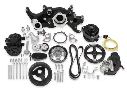 HOLLEY 20-185BK COMP MID-MT ACC SYSTEM LS-BLACK