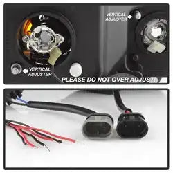 Spyder Automotive 5010797 Headlight Assembly Signature Series Projector Beam With L