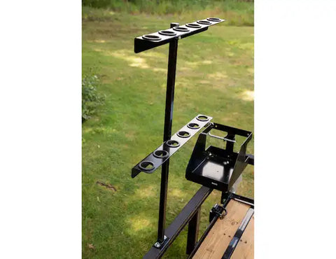 Buyers Products LT35 Tool Organizer Bolt-On Mount To Open Trailer Holds 6 Straight