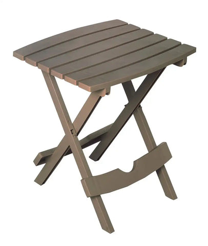 ADAM'S MFG 8510-96-3734 QUIK-FOLD SIDE TABLE - PORTOBELLO
