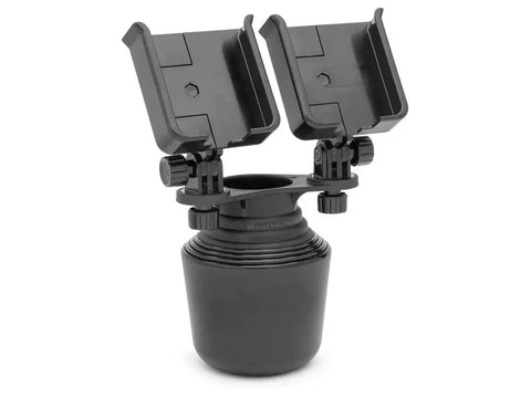 WEATHERTECH 8ACF12XLD CUPFONE DUO XL BLACK PLASTIC KNOBS