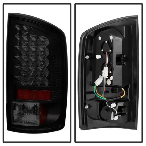 Spyder Automotive 5078094 Tail Light Assembly LED Smoke Lens Black Housing Uses O