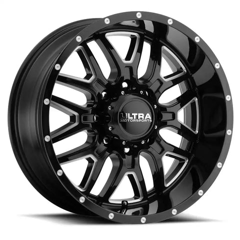 HUNTER GLOSS BLACK WITH MILLED ACCE