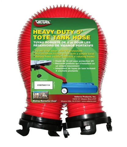 TOTE TANK HOSE  HD 5'