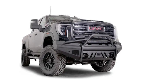 FAB FOURS GM24-Q6262-1 2024 GMC HD BLACK STEEL ELITE SENSO
