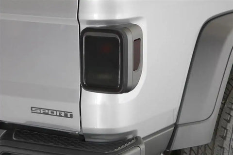 GT STYLING GT4744S TAILLIGHT COVER 2PC SMOKE