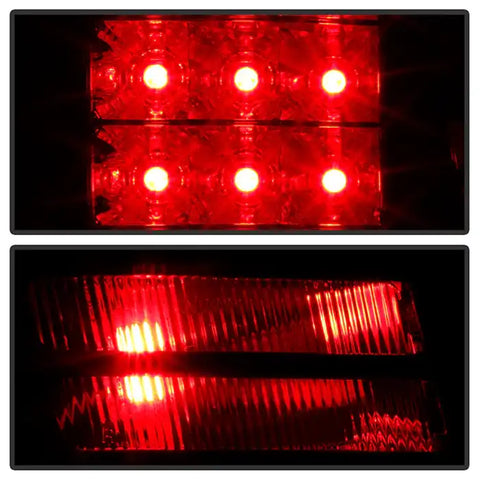 Spyder Automotive 5077530 Tail Light Assembly LED Clear Lens Black Housing
