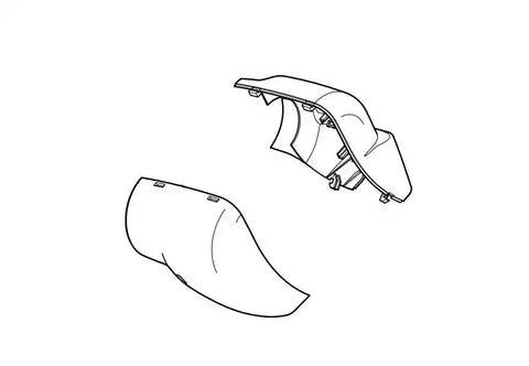 CAREFREE/CO. R001931-005 CVR KIT MTR ALT/CMPS WHT