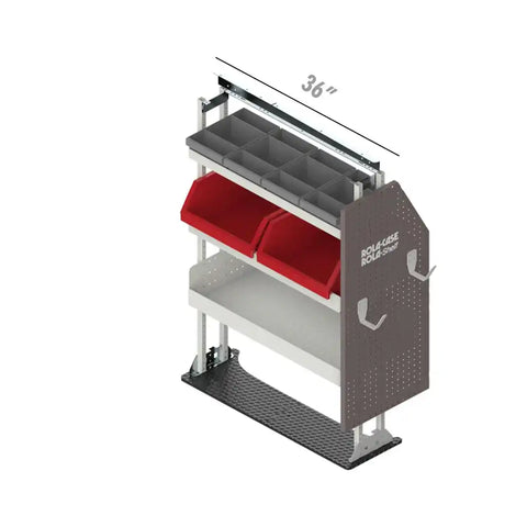 ROLACASE RSLRFSP- PA VAN SHELVING SERVICE BIN PACKAGE