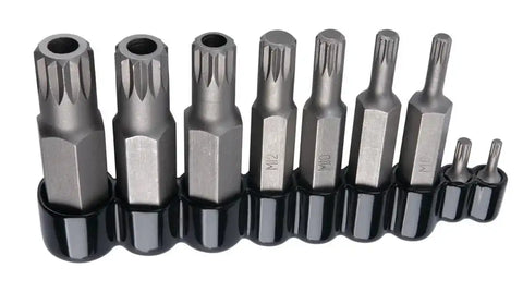 PERFORM TOOL W86024 9PC MASTER TRIPLE SQUARE BIT