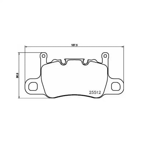 DISC BRAKE PAD SET