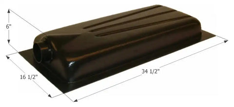 Icon 01601 Waste Holding Tank HT707-ED Can Be Used For Black Or Gray Water 8 Gallon Capacity