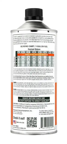 RACEGAS 32 OZ PREM RACE FUEL CNCTRT