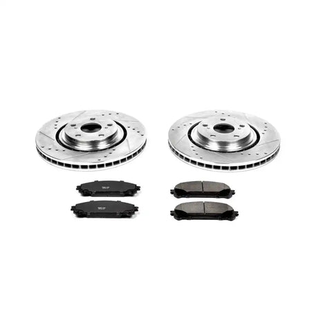 POWERSTOP K4713 1 CLICK BRAKE KIT W/HDW