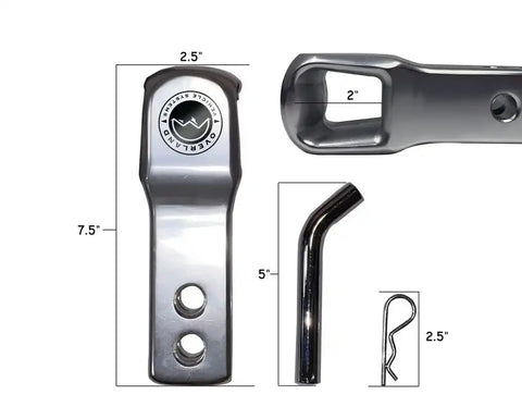 ALUMINUM RECEIVER MOUNT & 5/8' SOFT