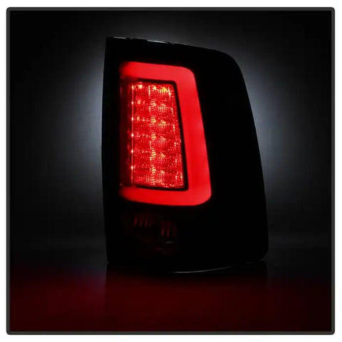 Spyder Automotive 5084033 Tail Light Assembly LED Black Smoke Lens Black Housing