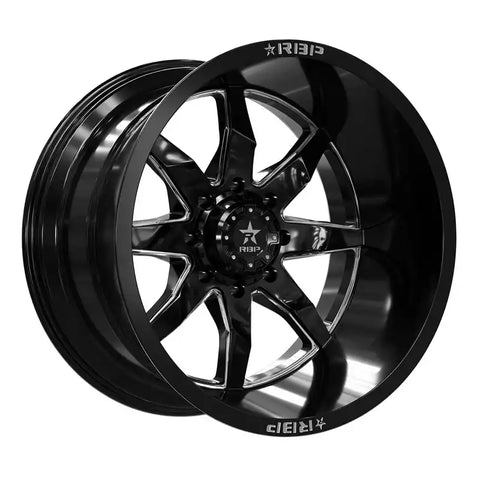 RBP 81R-2010-83-00BG SAHARAN 20X10 GLOSS BLACK 108MM