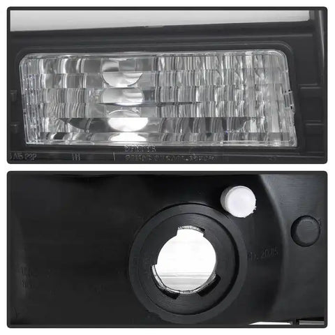 SPYDER 5084491 1PC PROJECTOR HEADLIGHTS BLACK
