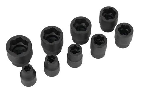 9PC 3/8' DR MET BOLT EXTRACTOR