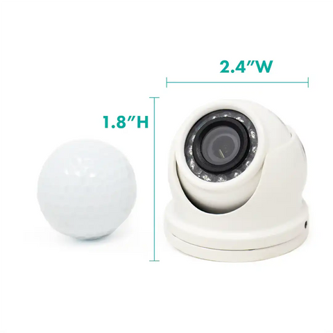 KJM C55 CAMERA MINI DOME 1000TVL WHITE