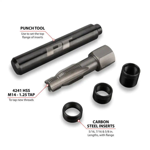 PERFORM TOOL W86910 SPARK PLUG REPAIR KIT - ALUMINUM