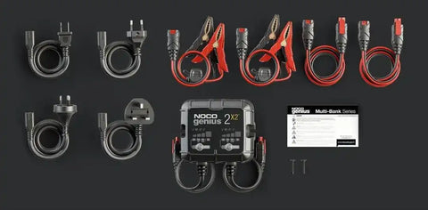 4A 2-BANK BATTERY CHARGER