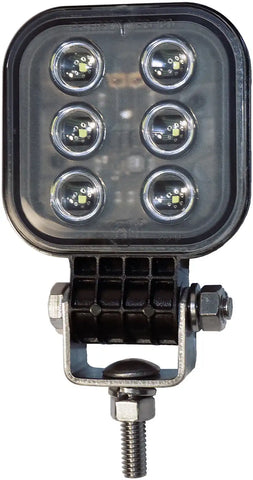 LED WORK LGT SQR PED MNTM  HARDWIRE