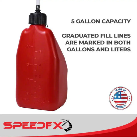 SPEEDFX RED UTILITY 5 GAL JUG